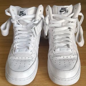 Women’s Nike Air Force one high tops size 7